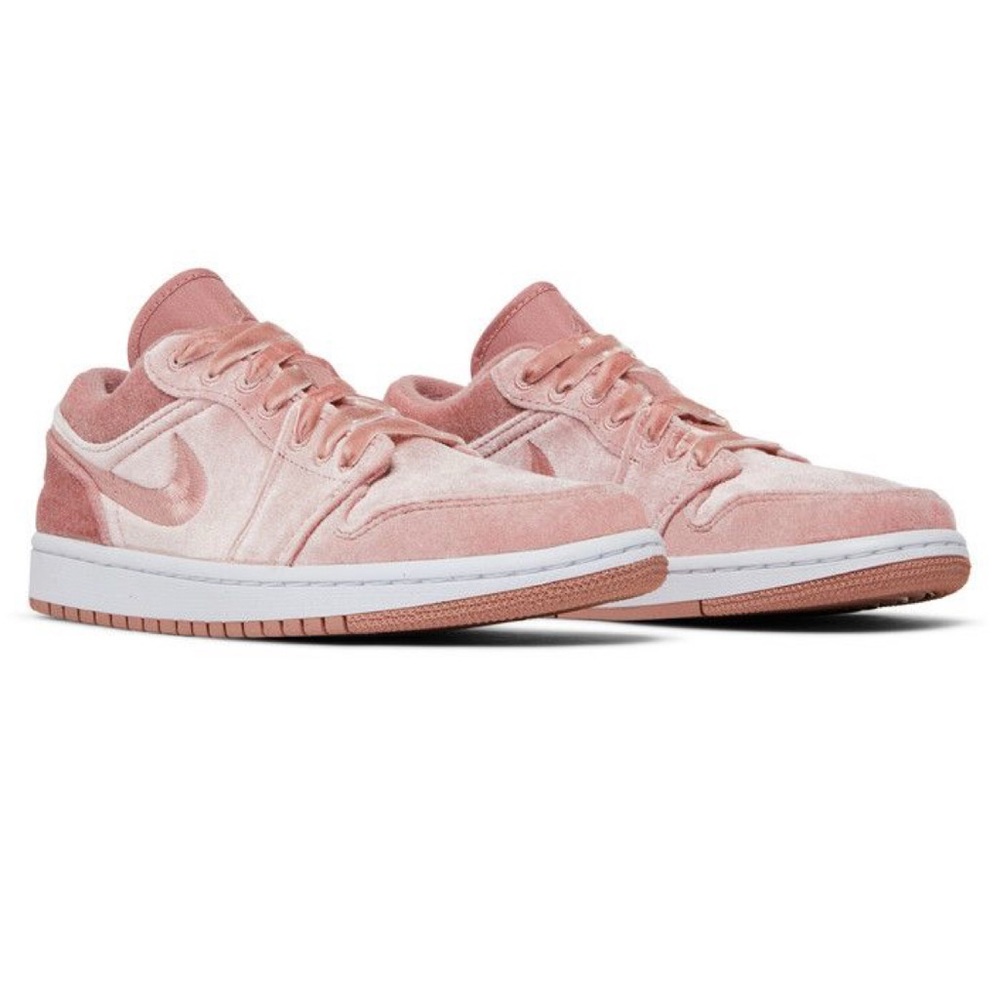 2022 Wmns Air Jordan 1 Low SE 'Pink Velvet' | Sz 8